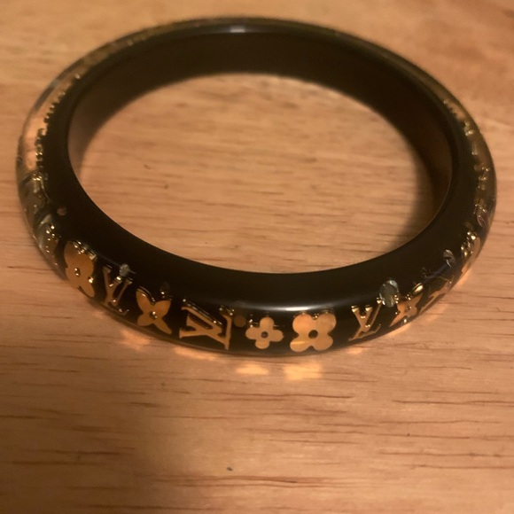LOUIS VUITTON Inclusion Bracelet Black NEW - Picture 1 of 3